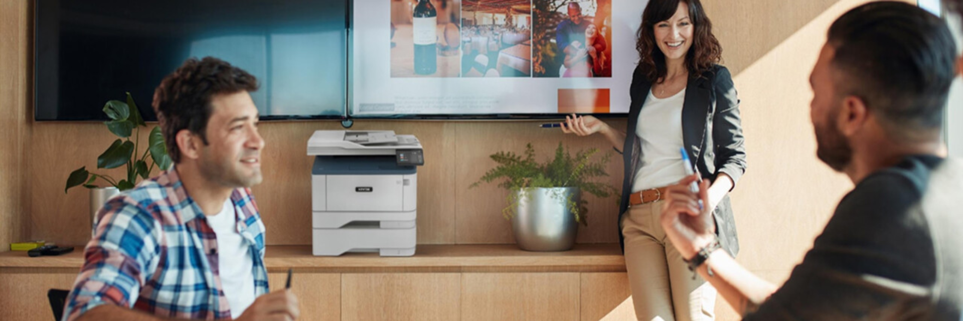 IMPRESSORA XEROX®B310. FINALMENTE UMA IMPRESSORA QUE ACOMPANHA SEU RITMO DE TRABALHO.